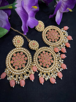 beyter Stainless Steel Pink Jewellery Set(Pack of 3)