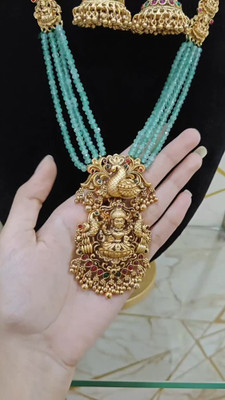 Rangrozo Jewellery Brass, Alloy Gold-plated Gold Jewellery Set(Pack of 1)