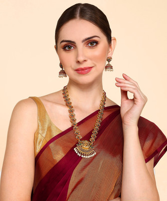 Chigold Alloy Gold-plated Gold Jewellery Set(Pack of 1)