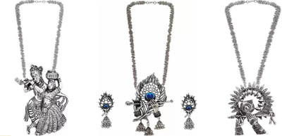 Samridhi DC Alloy Silver Silver Jewellery Set(Pack of 1)