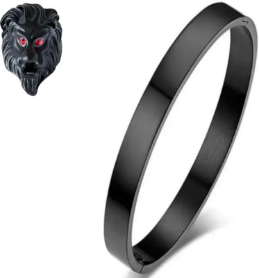 house of common Brass Titanium Black Jewellery Set(Pack of 2)