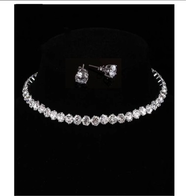 Kamakshi jewels Alloy Silver Silver Jewellery Set(Pack of 1)