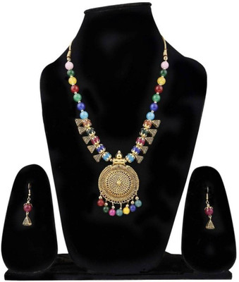 Opus Gems Alloy Multicolor Jewellery Set(Pack of 1)