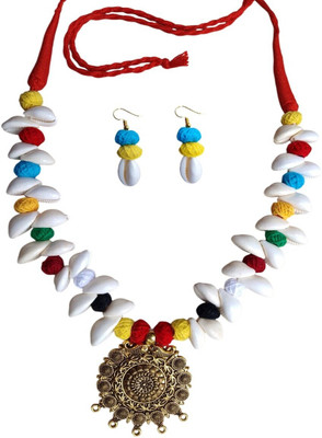 Sanj Terracotta Multicolor Jewellery Set(Pack of 1)