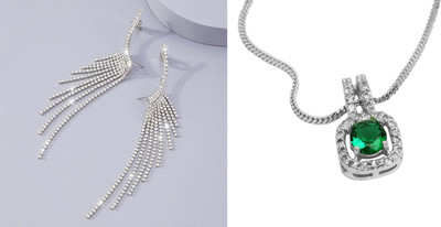 SKG Fashions Alloy Multicolor Jewellery Set(Pack of 2)