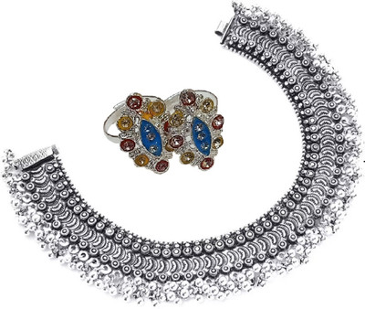 AamNa Enterprises Alloy Multicolor Jewellery Set(Pack of 2)