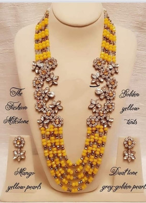 CATALYST Alloy Copper Yellow Jewellery Set(Pack of 1)