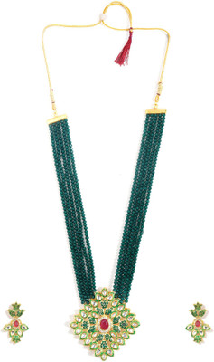CARDINAL Alloy Gold-plated Multicolor Jewellery Set(Pack of 1)
