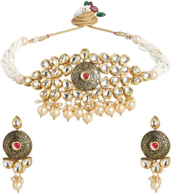 ANOUK Brass Gold-plated Gold Jewellery Set(Pack of 1)