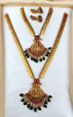 Orbis Alloy Gold-plated Multicolor Jewellery Set(Pack of 1)