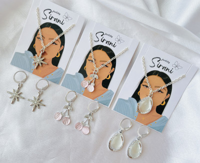 Sonisirani Alloy Silver Silver Jewellery Set(Pack of 9)