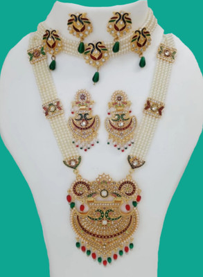 Dado sutho Alloy Gold-plated Multicolor Jewellery Set(Pack of 4)