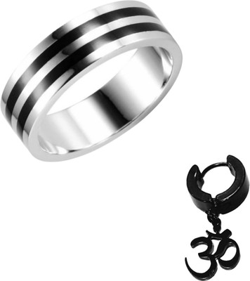 house of common Copper Copper Silver, Black Jewellery Set(Pack of 2)