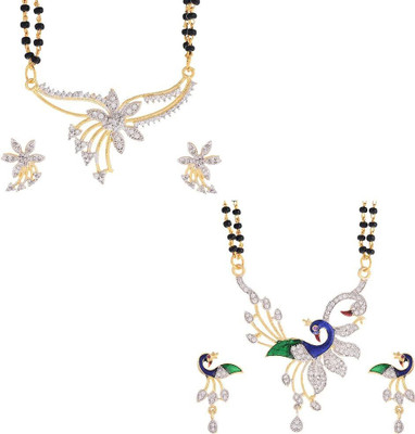 Lathar Alloy Gold-plated Multicolor Jewellery Set(Pack of 1)