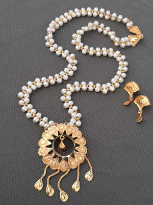 uvawas Copper Gold Jewellery Set(Pack of 1)