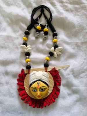 NEW SUJATAS CREATION Fabric Black Jewellery Set(Pack of 1)