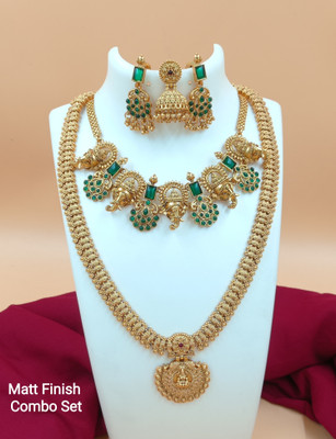 Shilpa Creation Alloy Green Jewellery Set(Pack of 1)
