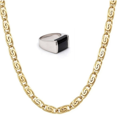 Vedish Alloy Sterling Silver, Gold-plated Silver, Gold Jewellery Set(Pack of 2)