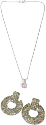 Aarav Creations Alloy Silver, Gold Jewellery Set(Pack of 1)
