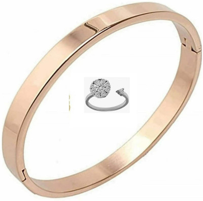 MAATRCHAAYA Brass, Copper, Alloy, Stainless Steel Copper, Sterling Silver, Gold-plated, Silver Silver, Rose Gold Jewellery Set(Pack of 2)