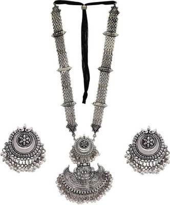 SGM Oxidised Silver Silver Jewellery Set(Pack of 1)