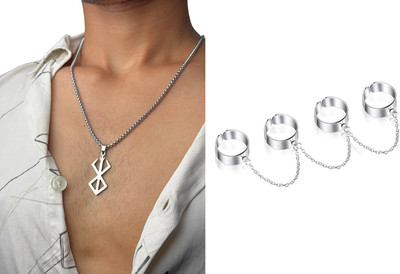 Gauri Fashions Alloy Silver Jewellery Set(Pack of 2)