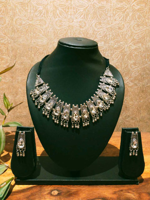 pink pixie Alloy Silver Jewellery Set(Pack of 3)