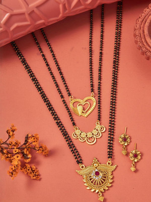 ANOUK Brass Gold-plated Multicolor Jewellery Set(Pack of 1)