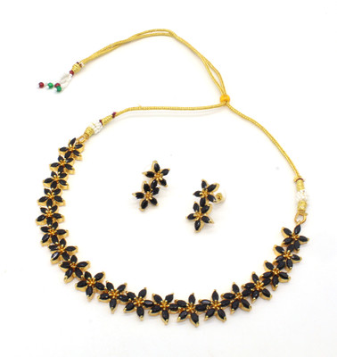 Uniquedezines Copper Silver Black Jewellery Set(Pack of 3)