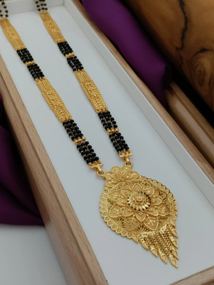 MADHURAM FASHION Brass Gold-plated Gold Jewellery Set(Pack of 1)