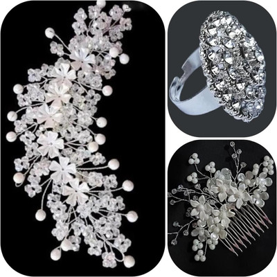 tbh Alloy Silver Jewellery Set(Pack of 3)