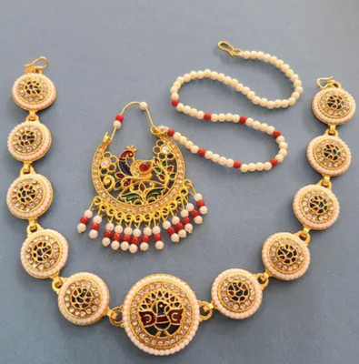 Dado sutho Alloy Gold-plated Multicolor Jewellery Set(Pack of 2)