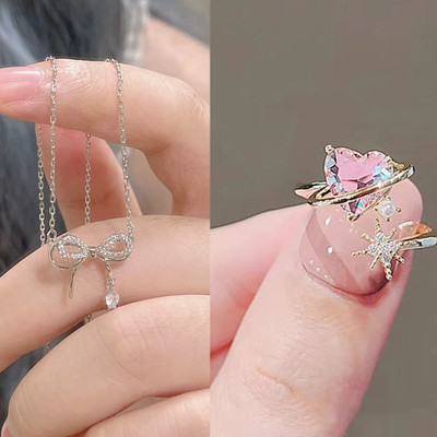 AVR JEWELS Alloy Gold-plated Gold Jewellery Set(Pack of 2)