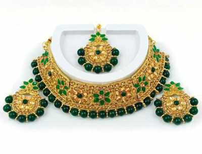MAYRA TRADING Alloy Green Jewellery Set(Pack of 1)
