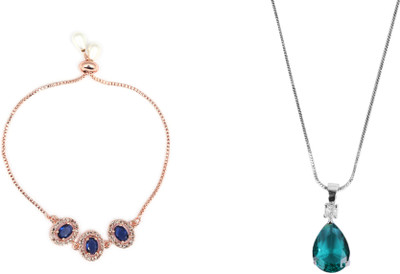 SKG Fashions Alloy Multicolor Jewellery Set(Pack of 2)