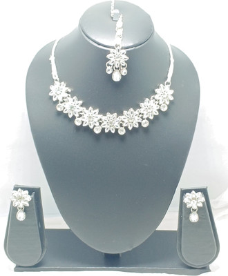 Sai shine craft Oxidised Silver Silver Silver Jewellery Set(Pack of 1)