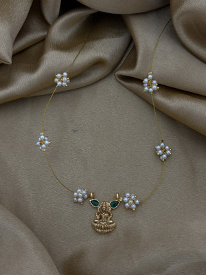 Rangrozo Jewellery Brass, Alloy Gold-plated Gold Jewellery Set(Pack of 1)