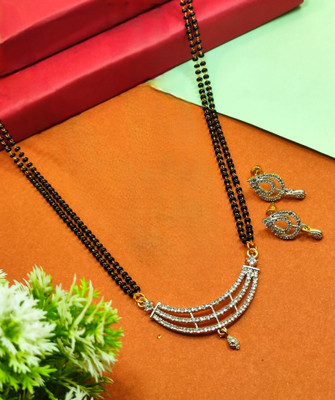 Divyanshi Collection Brass Silver Silver Jewellery Set(Pack of 2)