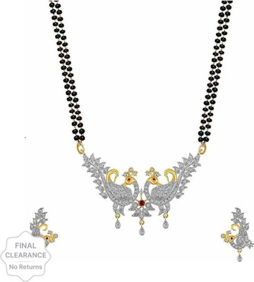 shivay Alloy Gold-plated Multicolor Jewellery Set(Pack of 1)