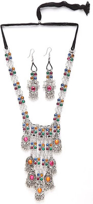 sunhari jewels Alloy Multicolor Jewellery Set(Pack of 1)