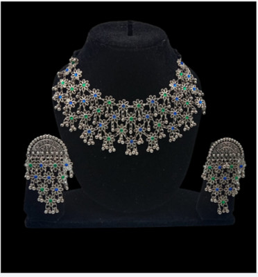 house of common Alloy Silver Jewellery Set(Pack of 1)