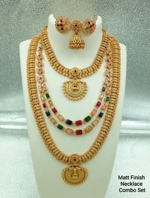 Joyful Alloy Multicolor Jewellery Set(Pack of 2)