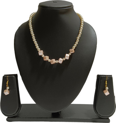 UTTARAI Alloy Rose Gold Jewellery Set(Pack of 1)