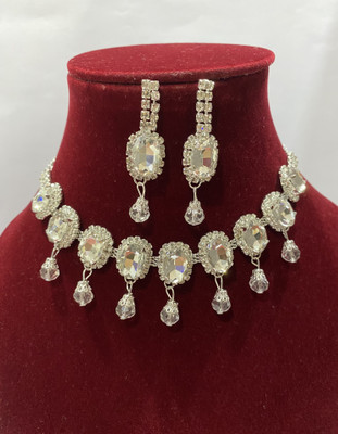 Varniraj enterprise Alloy White Jewellery Set(Pack of 1)