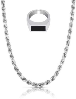 Vipunj Alloy Sterling Silver Silver, Black Jewellery Set(Pack of 1)