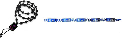 KINGSTYLEIMPEX Dori, Alloy Black, Blue Jewellery Set(Pack of 1)