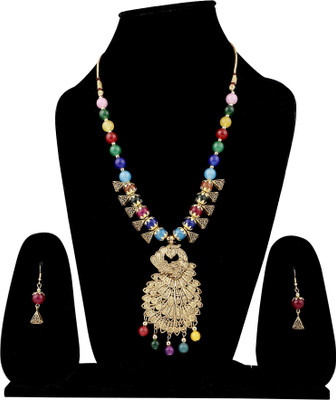 Shree Shyam Alloy Multicolor Jewellery Set(Pack of 2)