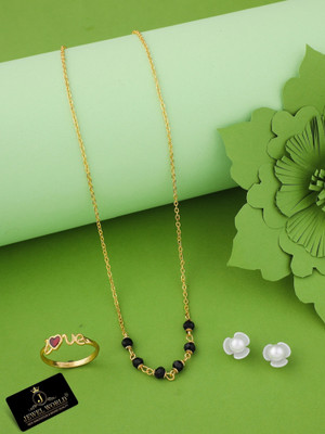 Jewel WORLD Brass, Alloy Gold-plated Multicolor Jewellery Set(Pack of 1)