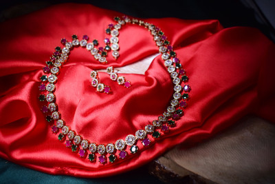 gvg Alloy Multicolor Jewellery Set(Pack of 2)