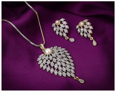 Lathar Alloy Gold, Silver Jewellery Set(Pack of 3)